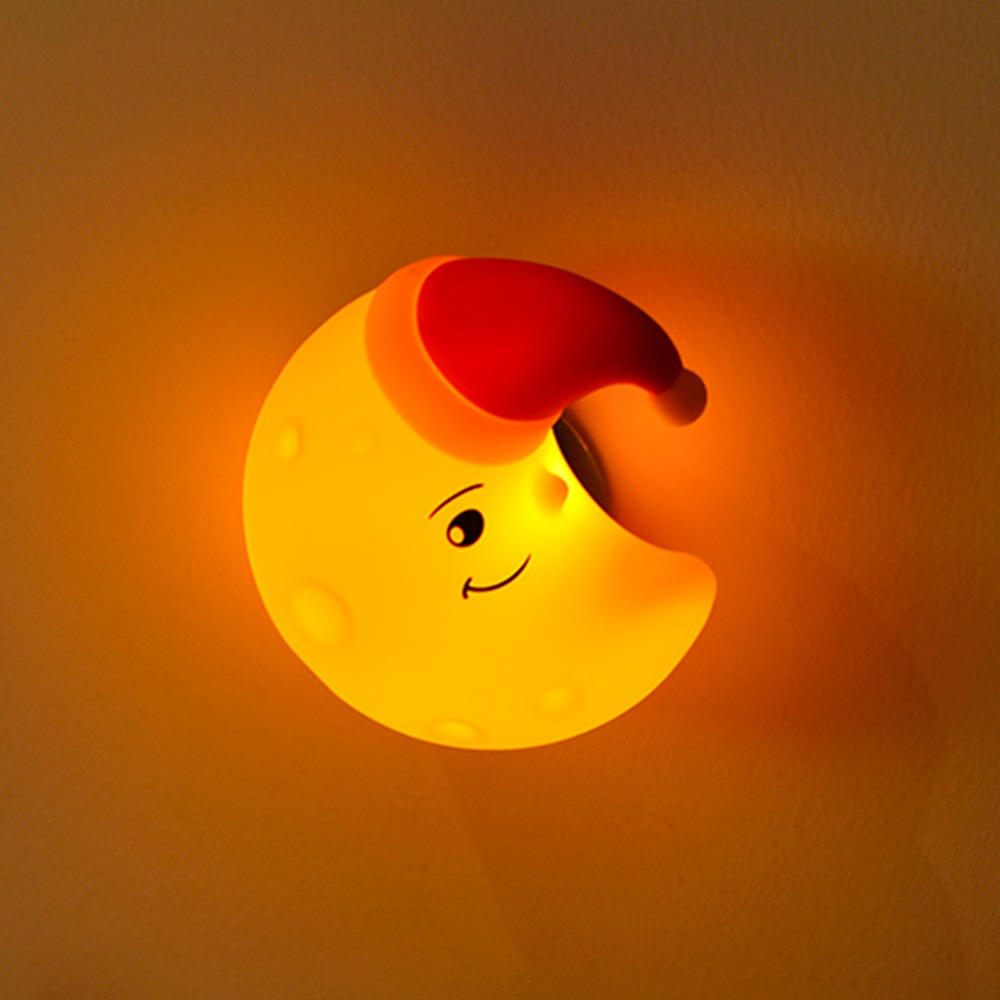 Baby Nursery Wall Lights - 귀여운 실리콘 유아용 벽걸이 야간 조명