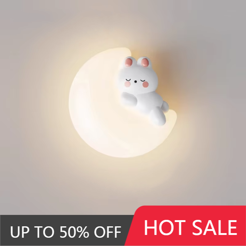 귀여운 어린이 방용 침대 옆 벽 램프, 곰, 토끼, 구 - Baby Nursery Wall Lights 리뷰 및 가격